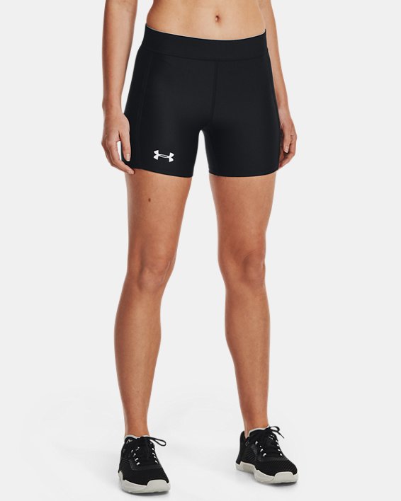 Women's UA Diamond Utility Slider Shorts, Black, pdpMainDesktop image number 0